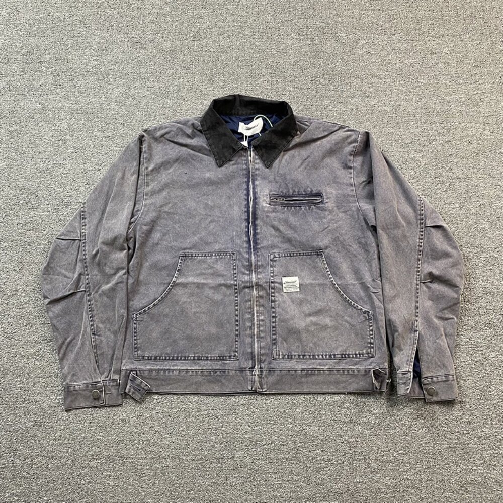 CHOOOSELF Vintage Distressed Denim Jacket